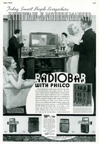 Philco RadioBar Ad