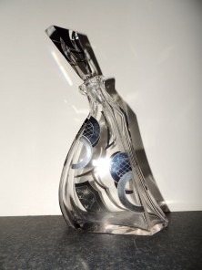 Art Deco Czech Decanter by Palda