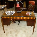 Petite French 1930′s desk vanity writing table