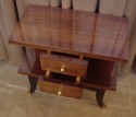 Art Deco Mahogany Night Stands / End Tables  • Pair