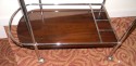 Restored Metal Frame Art Deco Bar cart