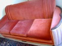 American Art Deco 3 Piece Sofa Suite
