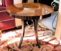 Art Deco Side Table • Macassar / Amboyna