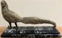 1930s Art Deco Bronze Pheasant