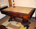 1930s Art Deco Mahogany Desk