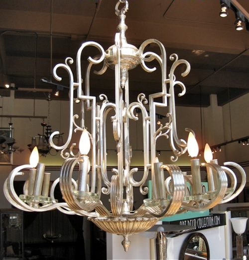 1930 art deco chandelier