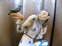 
1920s Art Deco Porcelain Japanese Figure W/ Bird • Marta Schlameus