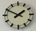 German Modernist Bauhaus style Wall Clock