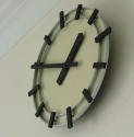 German Modernist Bauhaus style Wall Clock