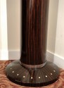 Outstanding Pair of Floor lamps, Macassar Ebony Wood