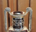 Outstanding Art Nouveau German Silver-plate Vase or Urn