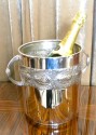
WMF 1920 Silver-plate Champagne Bucket Acorns Design