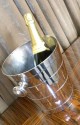 Outstanding Mappin & Webb English Silver-plate Art Deco Champagne Ice Bucket