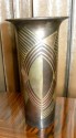 
Outstanding Art Deco Dinanderie vase with primitive motif