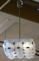 
French Style Cubist Glass Chandelier