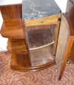 
French Art Deco Rosewood matching end tables or night stands