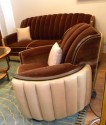 American Art Deco Sofa Suite great Hollywood style, glamour and comfort!