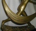 gilt-bronze Scarf Dancer Statue