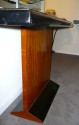 Art Deco console with a Biedermeier point of view
