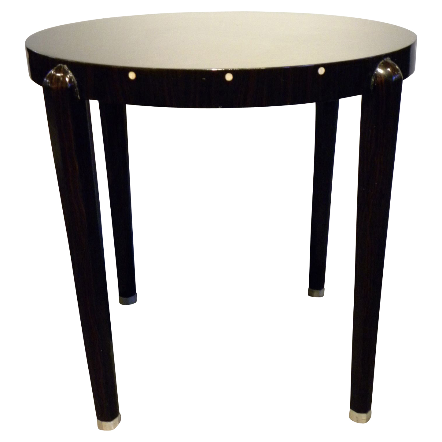  Custom Art Deco Side Table