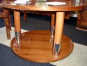 Nice European walnut wood coffee table
