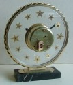 
A very rare stylish and high quality late 1930s or 1940s French Art Deco Bayard 8 day clock