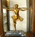 Important Art Deco Bronze by Le Faguays 