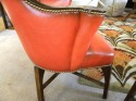 Wonderful Original Art Deco leather side chairs