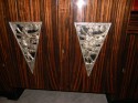 Spectacular Art Deco Macassar sideboard storage cabinet