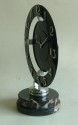 Spectacular modernist Bayard Clock newly refurbished and restored