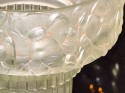 Wonderful French Art Deco Leleu glass vase on metal base