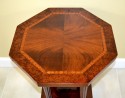 FRENCH ART DECO SIDE TABLE c1920 GEOMETRIC DESIGN