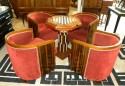 Stunning Art Deco Tub - Club chairs