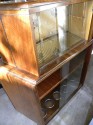 
Extremely rare stepped Double Door English Flip Top Bar