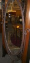 Fantastic original one of a kind French forge standing mirror