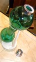 The Art Deco Glass Dumbbell cocktail shaker
