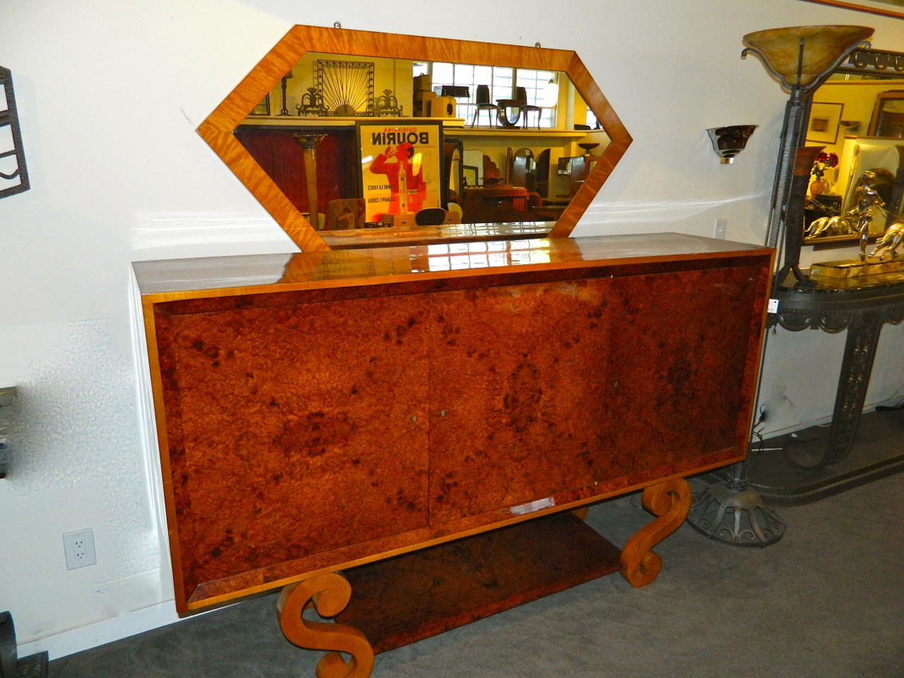 Fabulous Original Art Deco Buffet Spectacular Desks And Cabinets Art