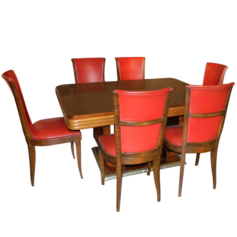 1930 dining room table and chairs