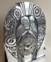 Fabulous French Art Deco Clock Statue by R. Terras