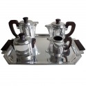 Stunning Art Deco French Coffee Tea Set by Frionnet Francoise