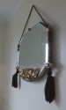 Fabulous original Art Deco carved mirror in the style of Follot or Dufrene circa 1925