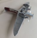 Original French Toy Airplane with box circa 1930′s, great aviation!