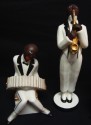 Very Rare Original Robj Collection 4 Piece Jazz Band French Art Deco