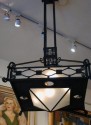 Nice French iron chandelier