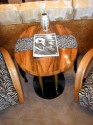 Very nice table with exotic veneer