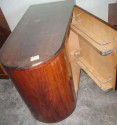 Art Deco Bar cart with rounded front