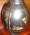Rare Catteau vase with birds