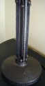 French Art Deco iron table lamp