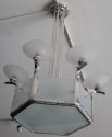 French Silver-Plate Chandelier
