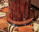 Fluted Side Table Bar